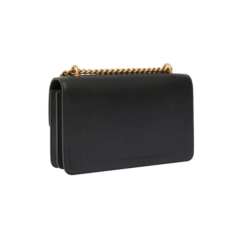 Pinko Borse a spalla Borsa Donna Love One Mini Nero oro A24 - PINKO 100074A0F1 - Z99Q - UNI - Francavilla Moda